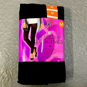 Mind body soul black leggings